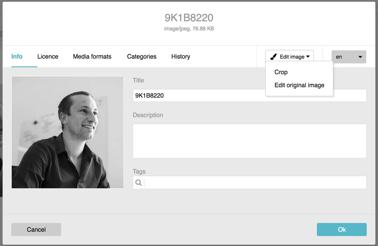 The new option in the overlay. The new option in the overlay.