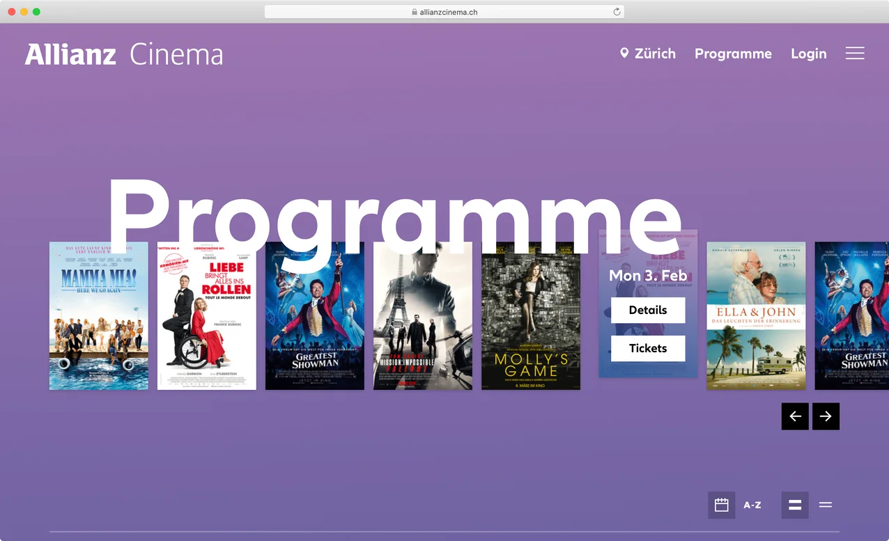 allianzcinema.ch - Programme allianzcinema.ch - Programme