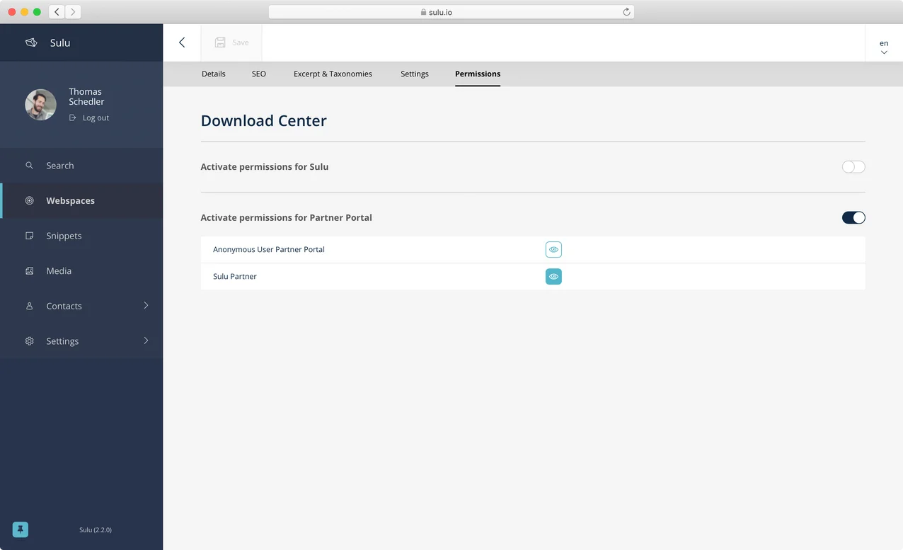Page Permissions Page Permissions