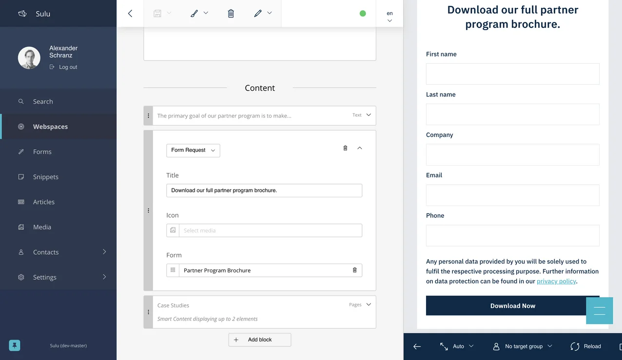 Form Selection Form Selection