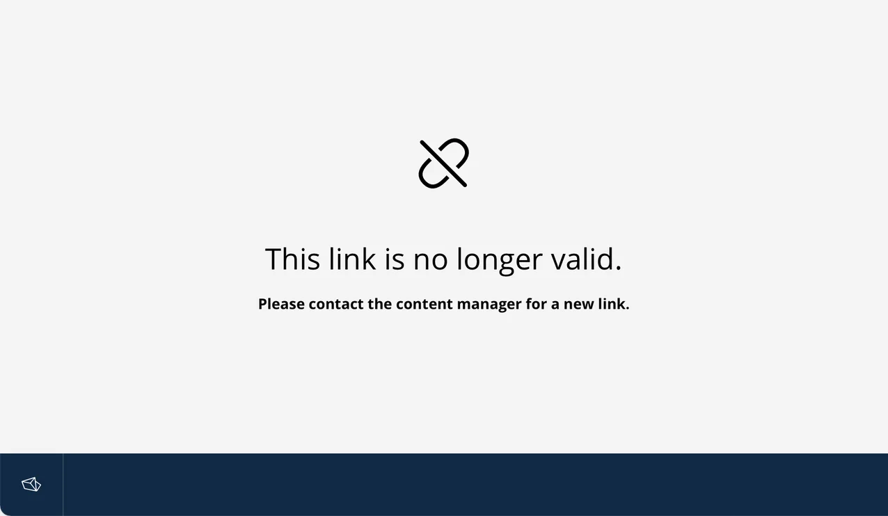 Preview Link is no longer valid Preview Link is no longer valid