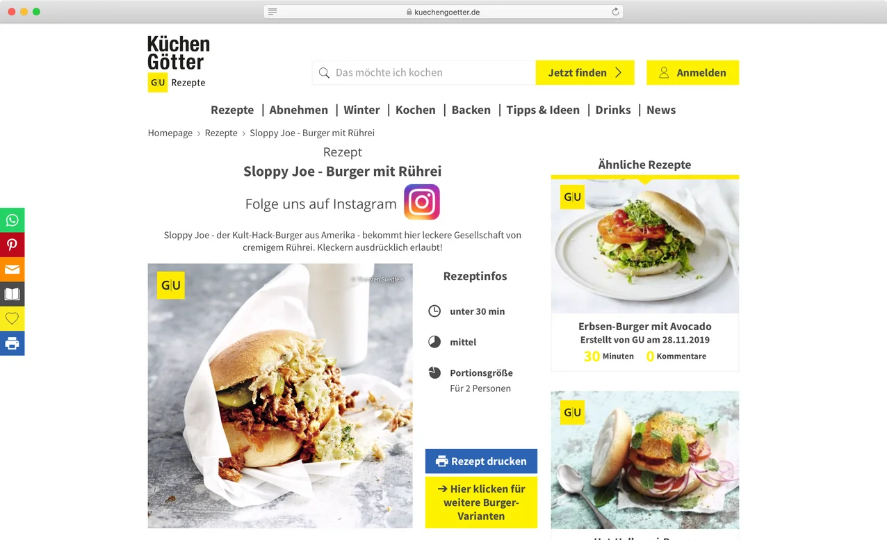 küchengötter.de - Recipe - Sloppy Joe küchengötter.de - Recipe - Sloppy Joe