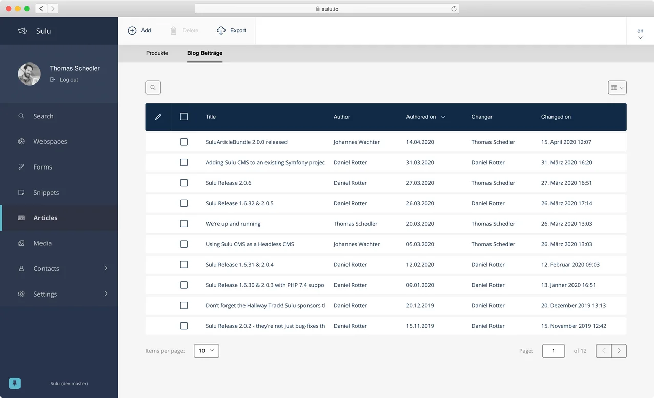 Article Bundle - List Article Bundle - List