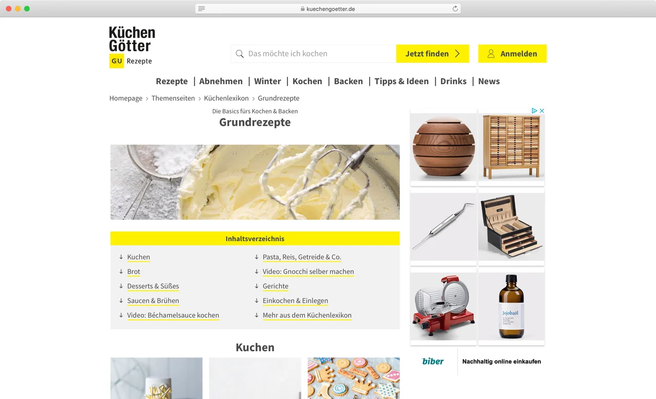 küchengötter.de - Basic Recipes küchengötter.de - Basic Recipes