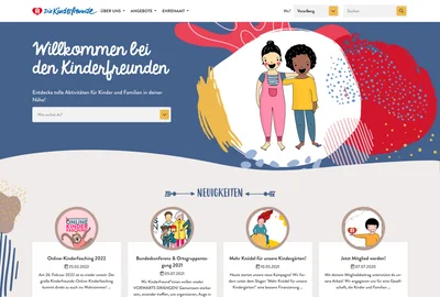 Kinderfreunde - Homepage