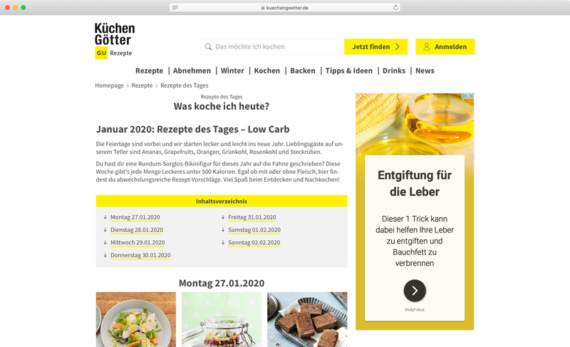 küchengötter.de - Recipes of the day küchengötter.de - Recipes of the day